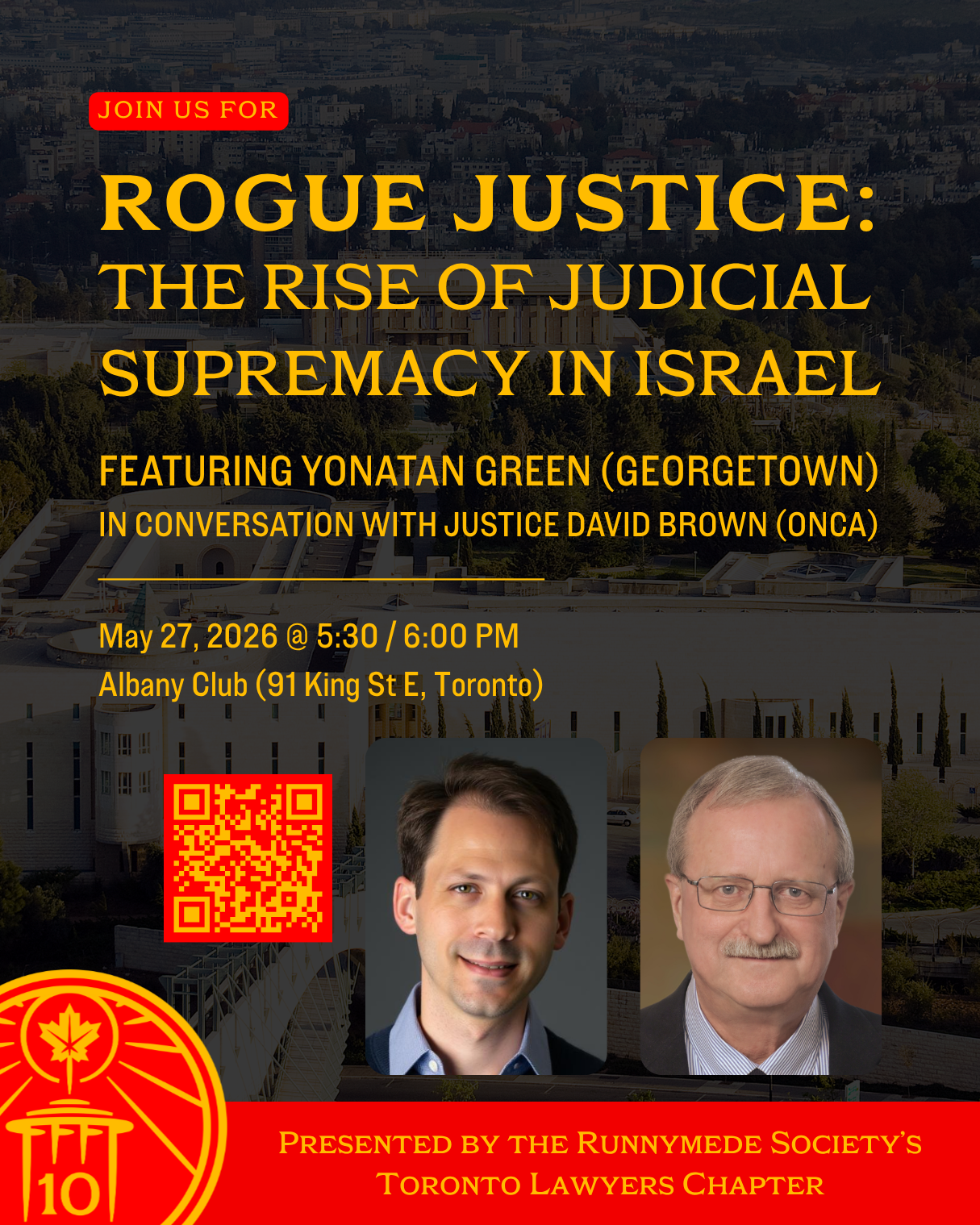 Toronto Rouge Justice (May 27th)