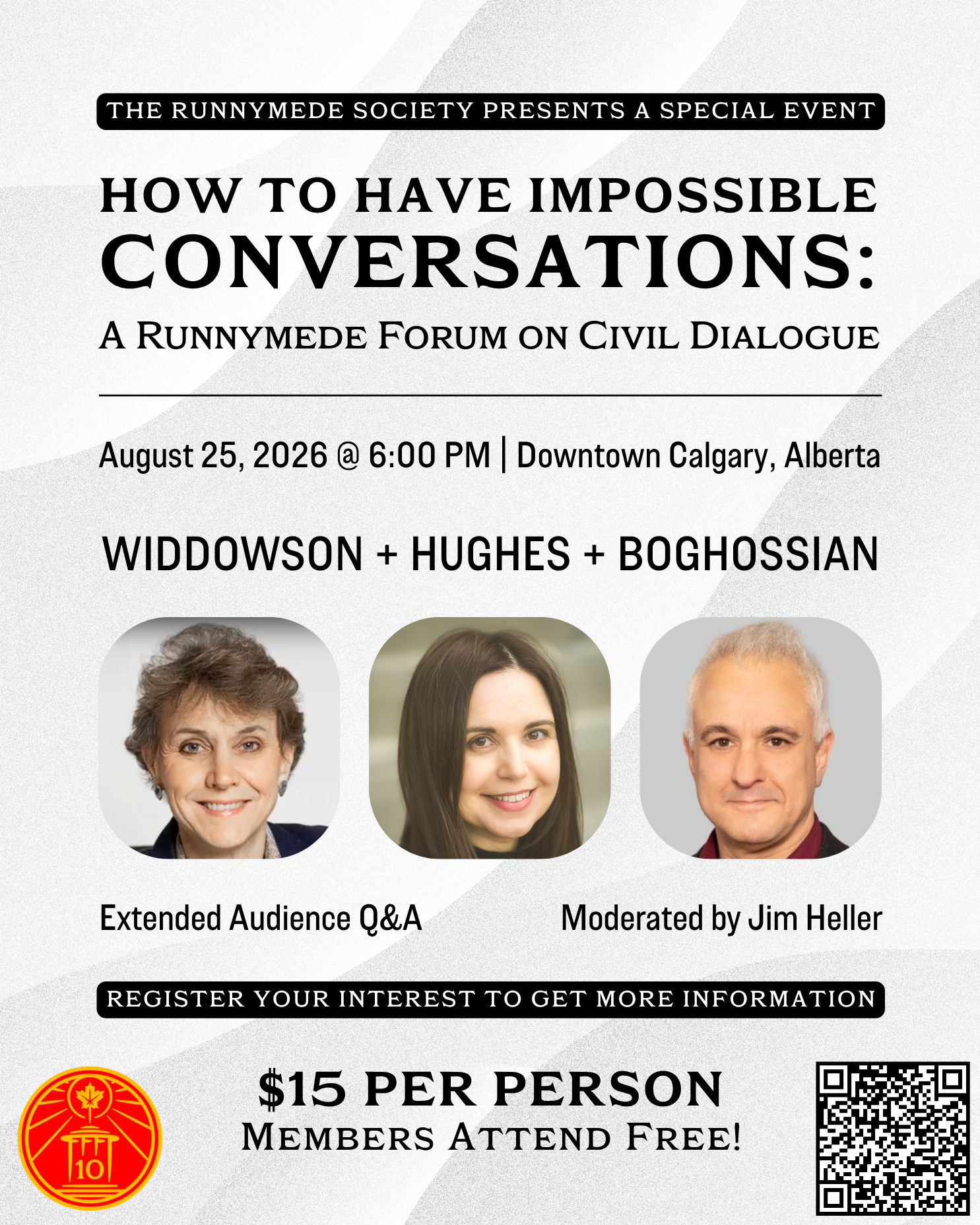 How to Have Impossible Conversations (August 25, 2026)